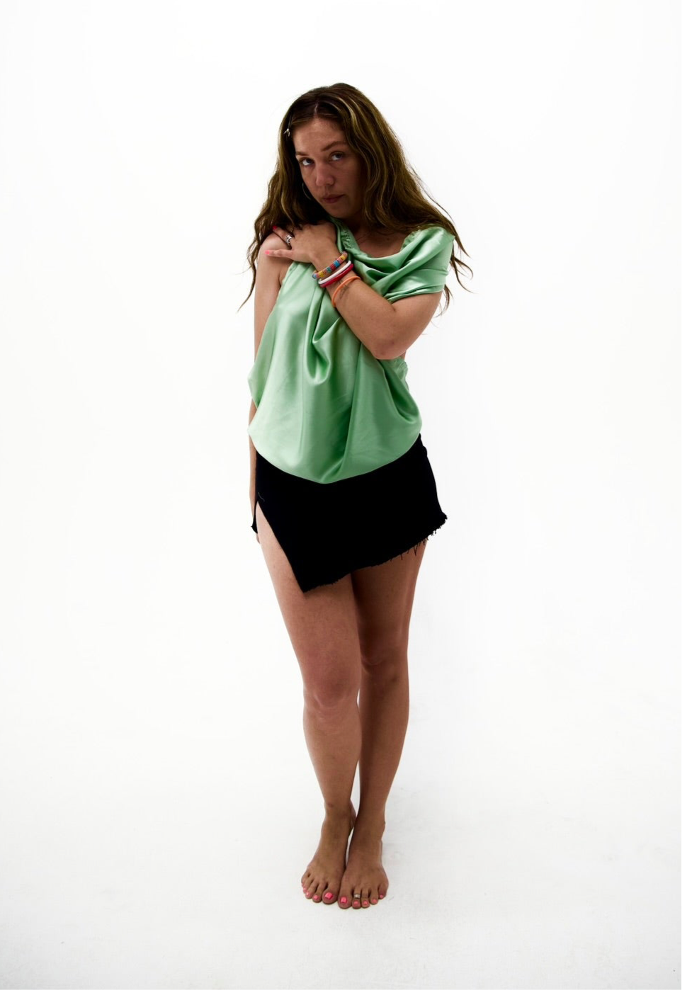 Silk Halter Top