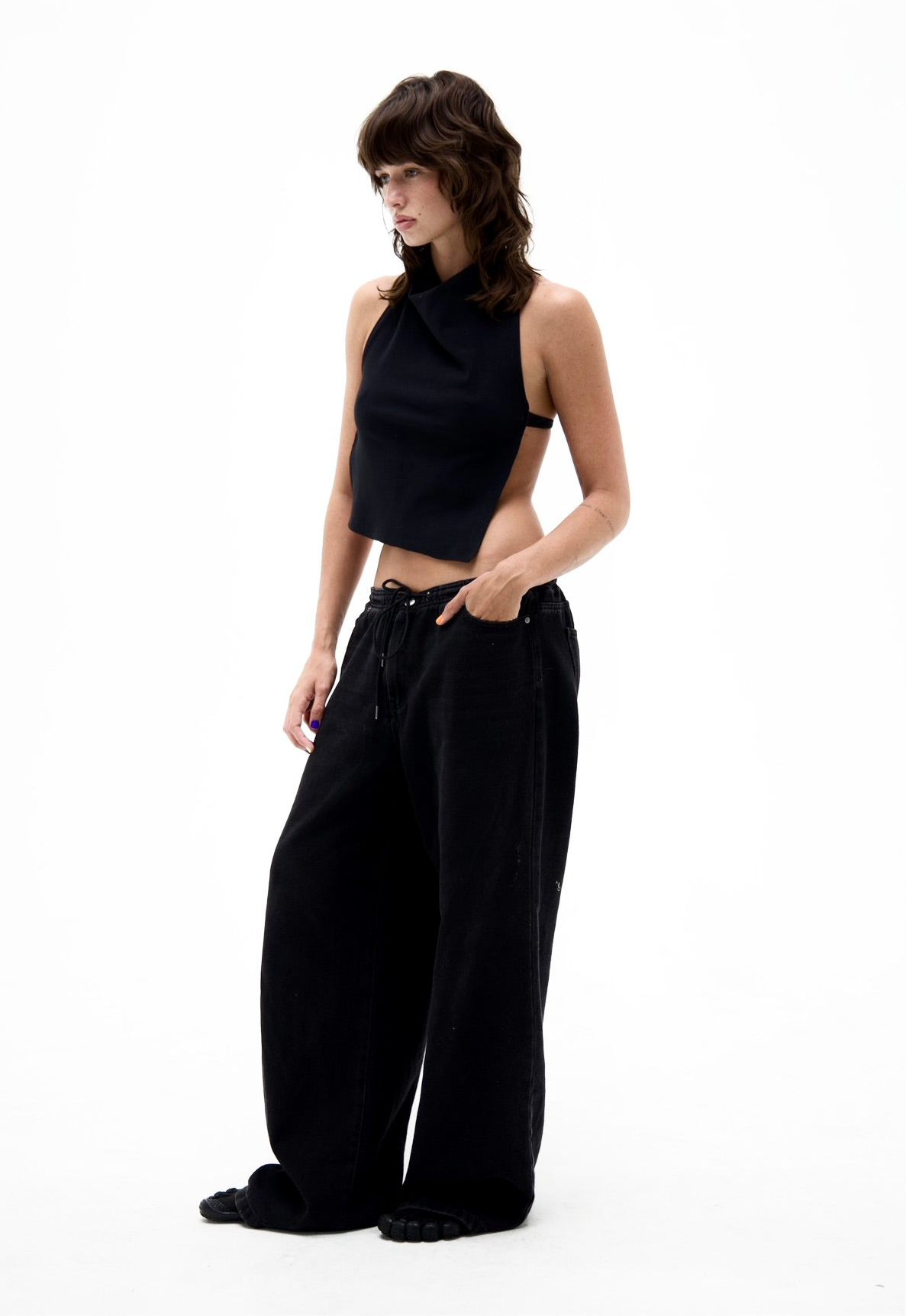 Backless Halter Top