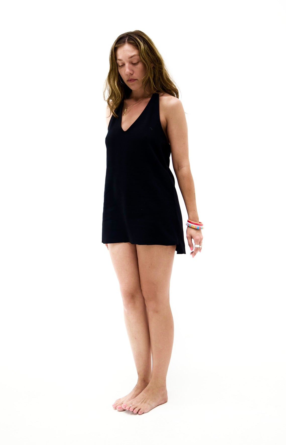 Cotton Halter Dress
