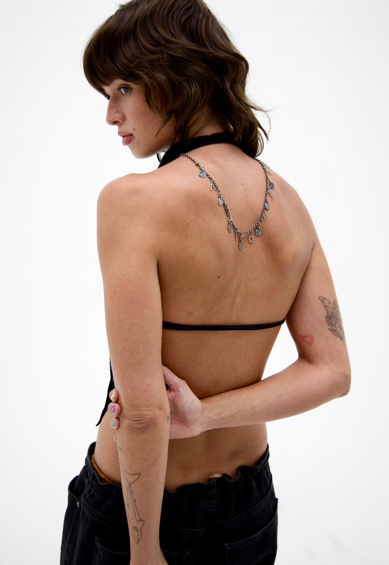 Backless Halter Top