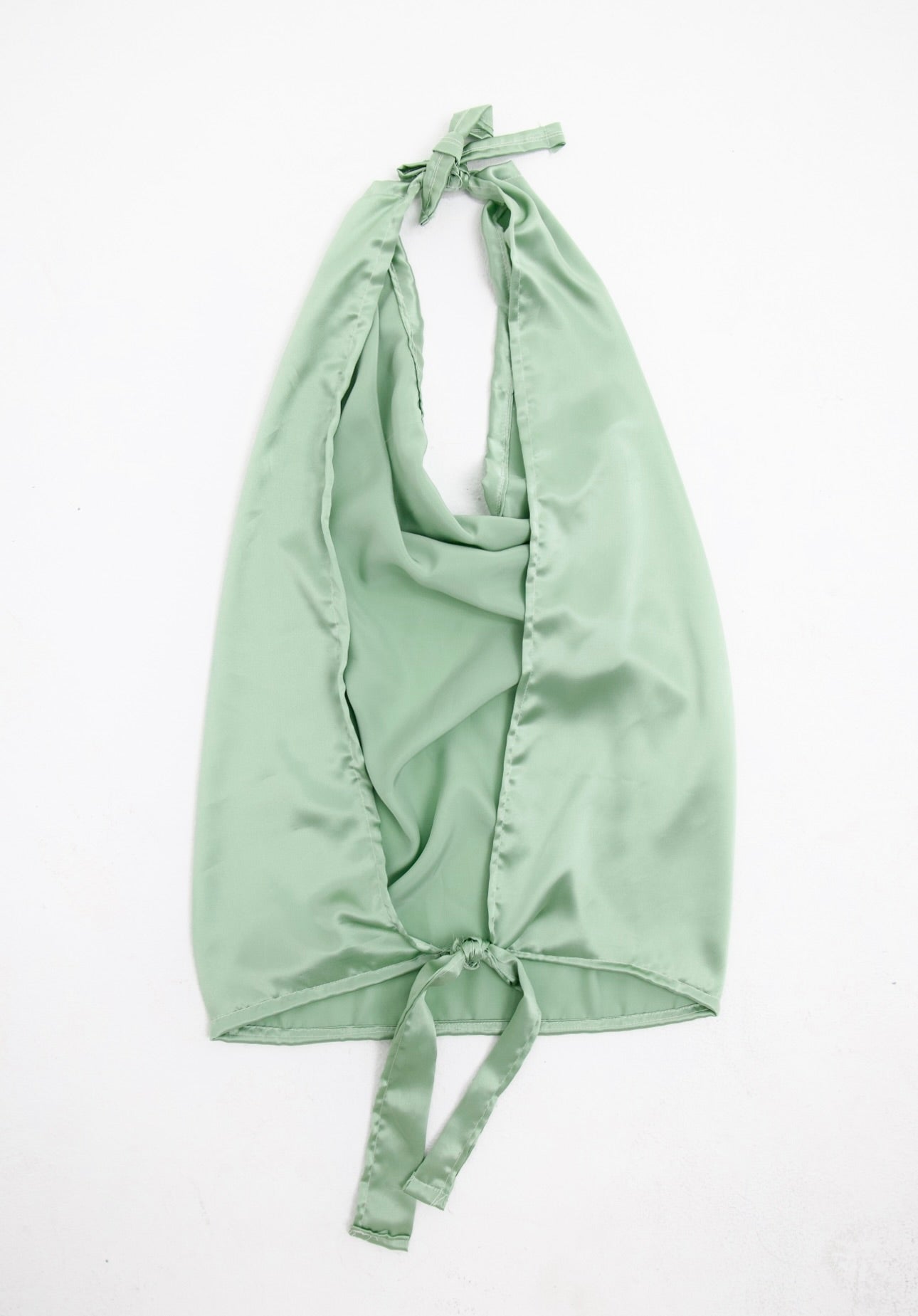 Silk Halter Top