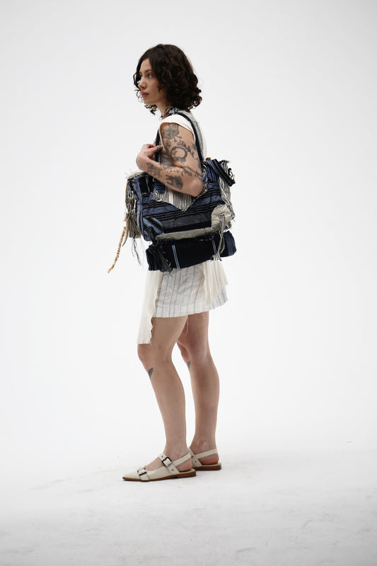 Boro Mini Skirt