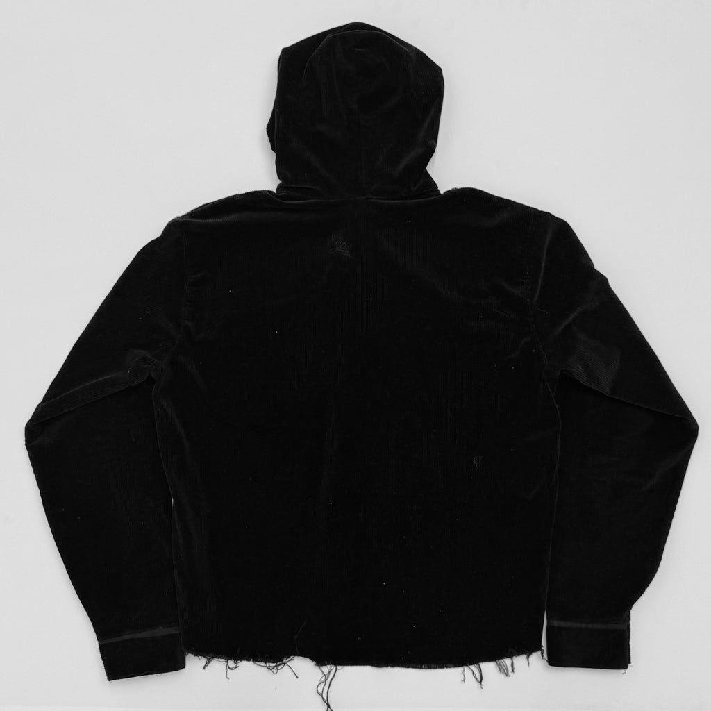 Corduroy Button up Hoodie ￼