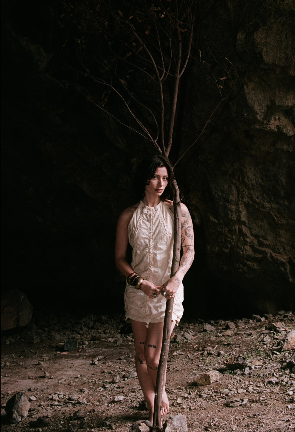 Parachute Halter Top Dress