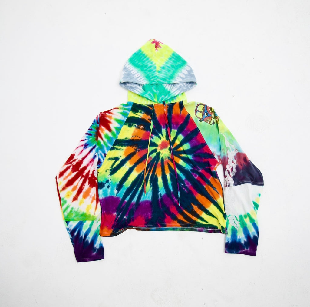 Tye Dye T-Shirt Hoodie (trip)