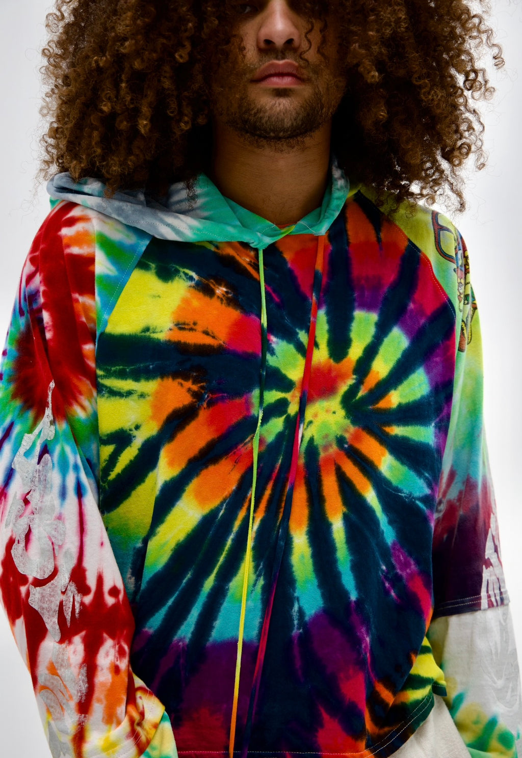 Tye Dye T-Shirt Hoodie (trip)
