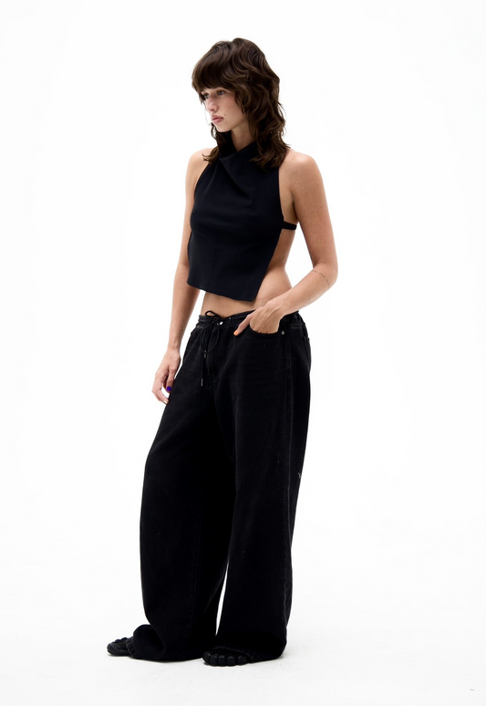 Backless Halter Top