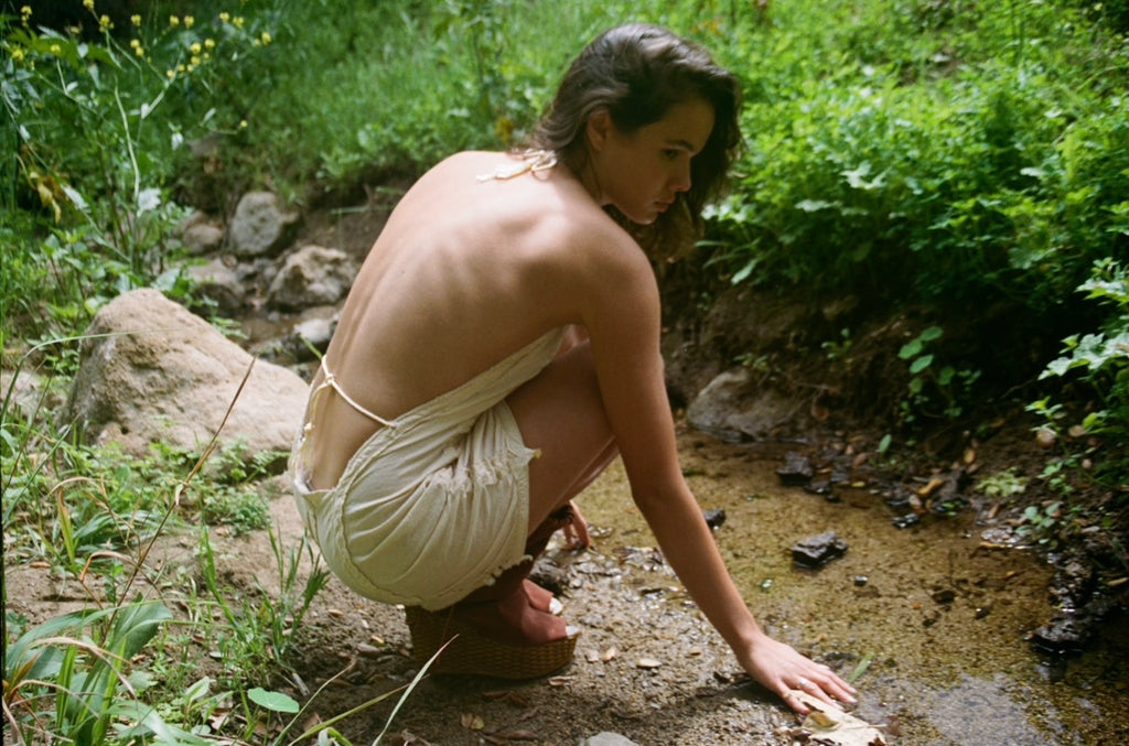 Parachute Halter Top Dress