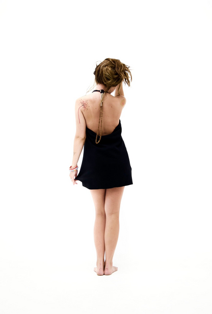 Cotton Halter Dress