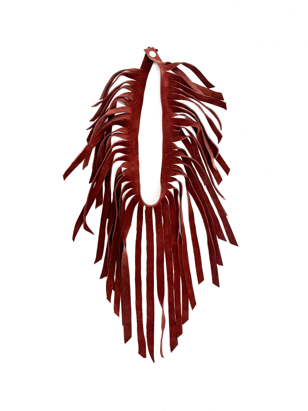 Tasseled Suede Necklace