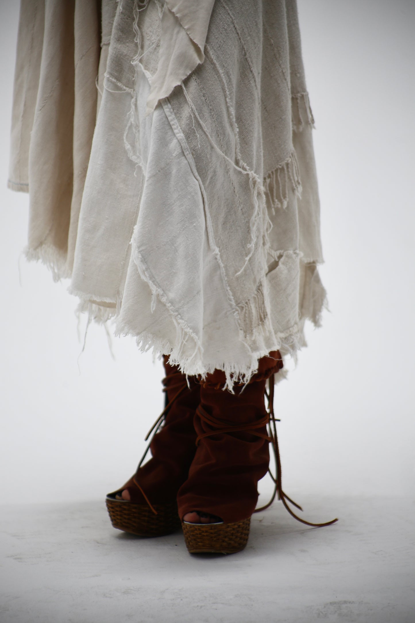 Suede Wedge