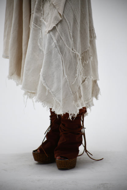 Suede Wedge