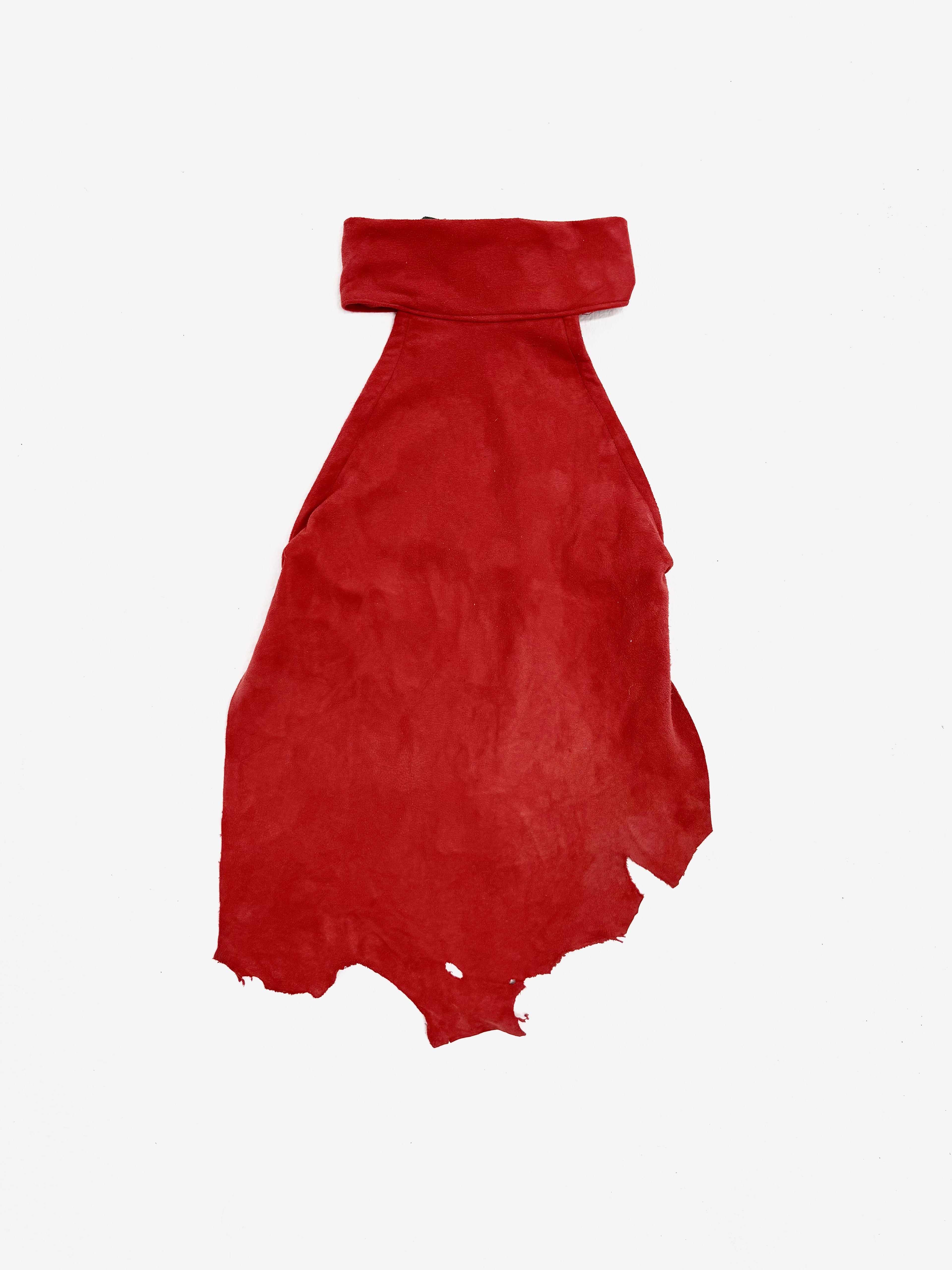 Suede Halter Top