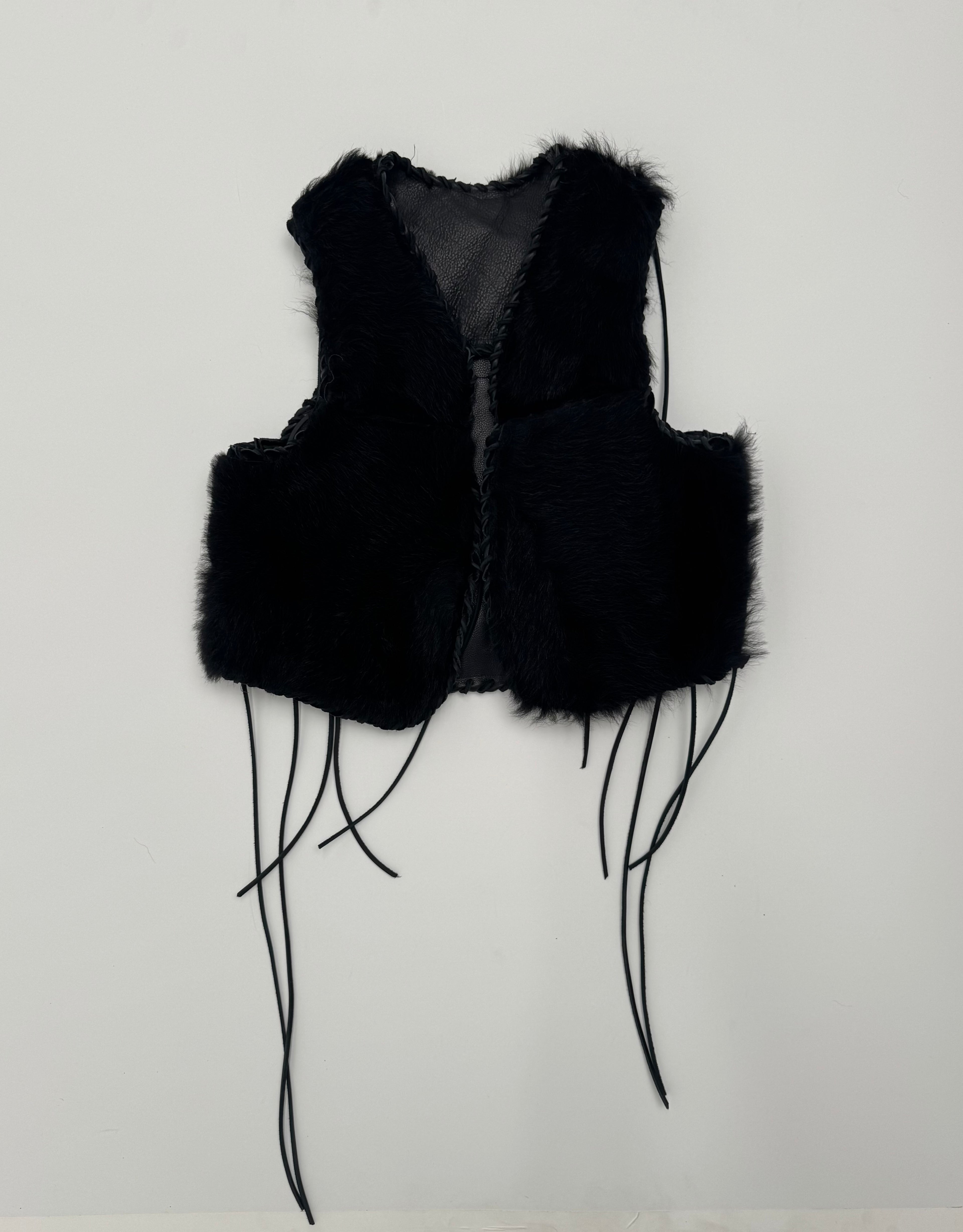 Reversible Leather vest