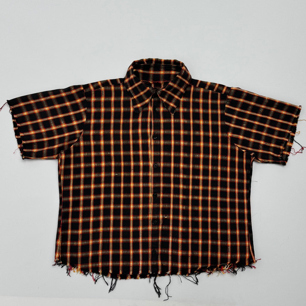Hand Woven Cotton Button Up