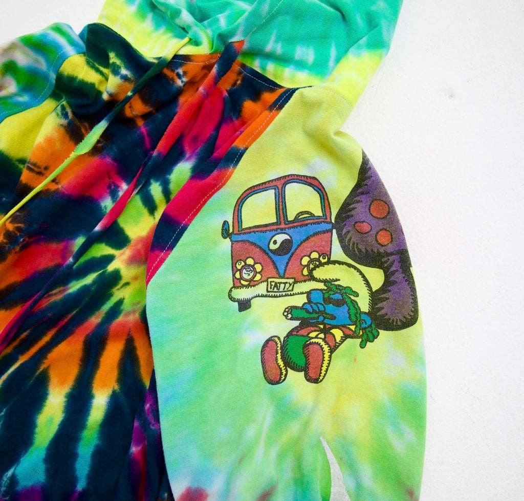 Tye Dye T-Shirt Hoodie (trip)