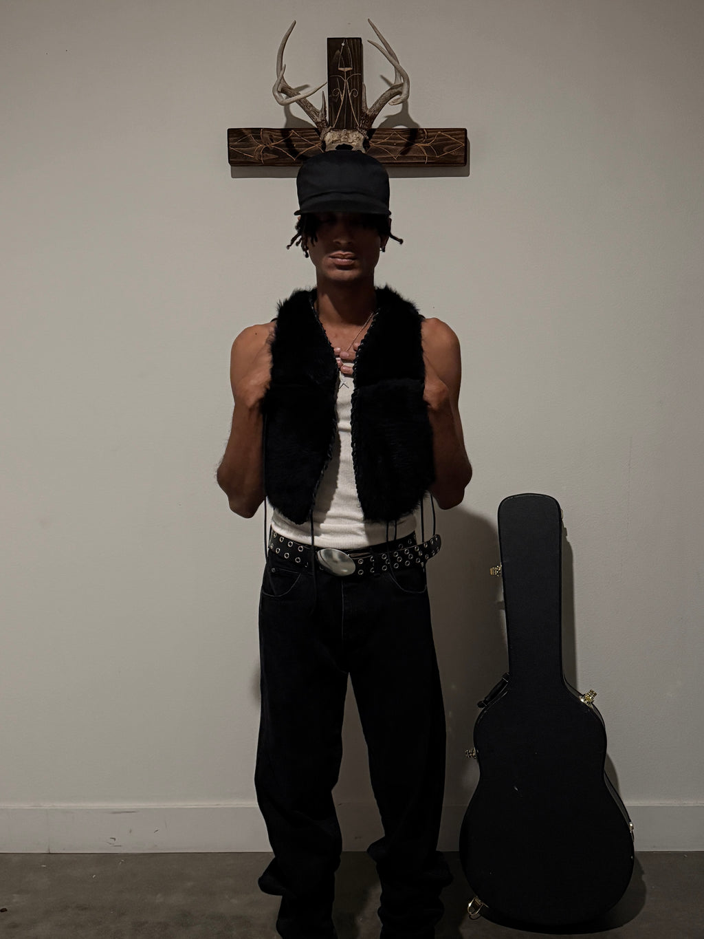 Reversible Leather vest