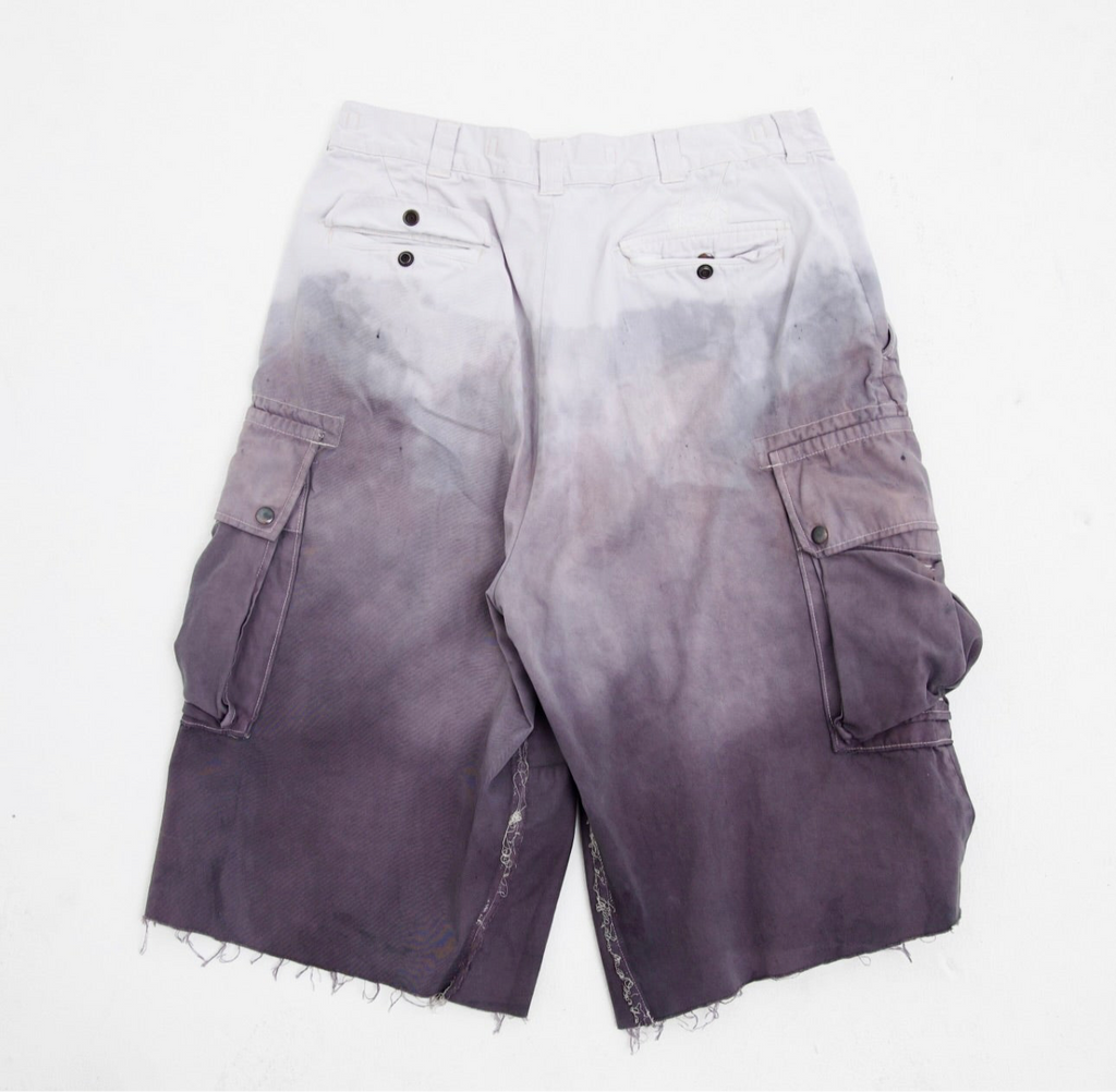 Ombré Cargo Shorts