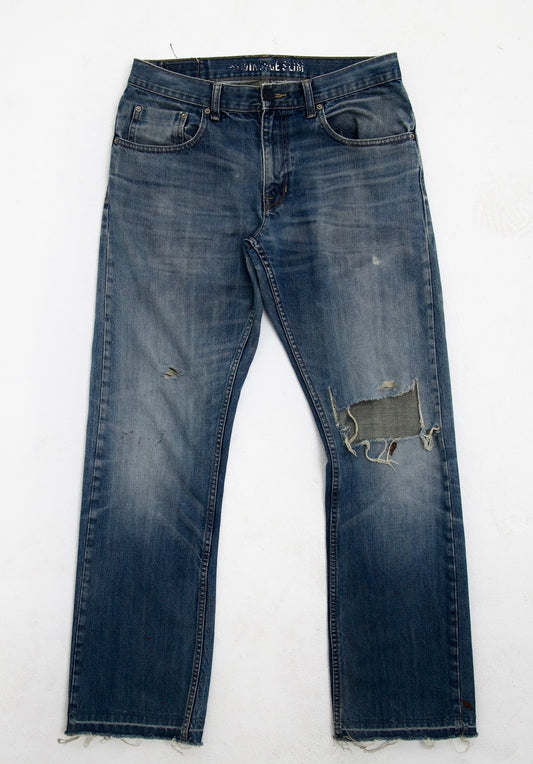 Strait Leg Denim