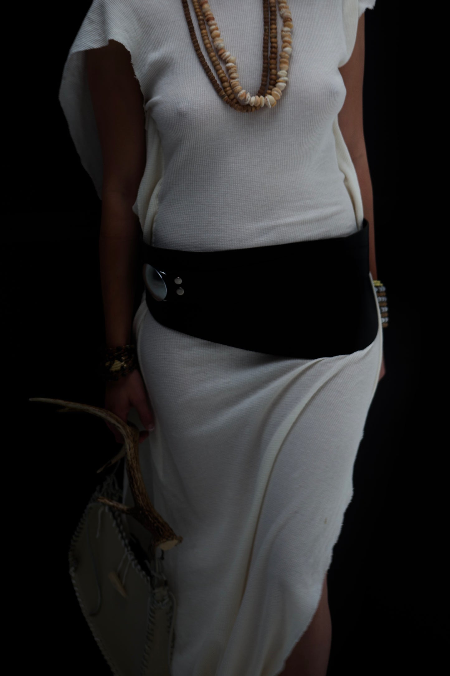 Wide Leather Belt