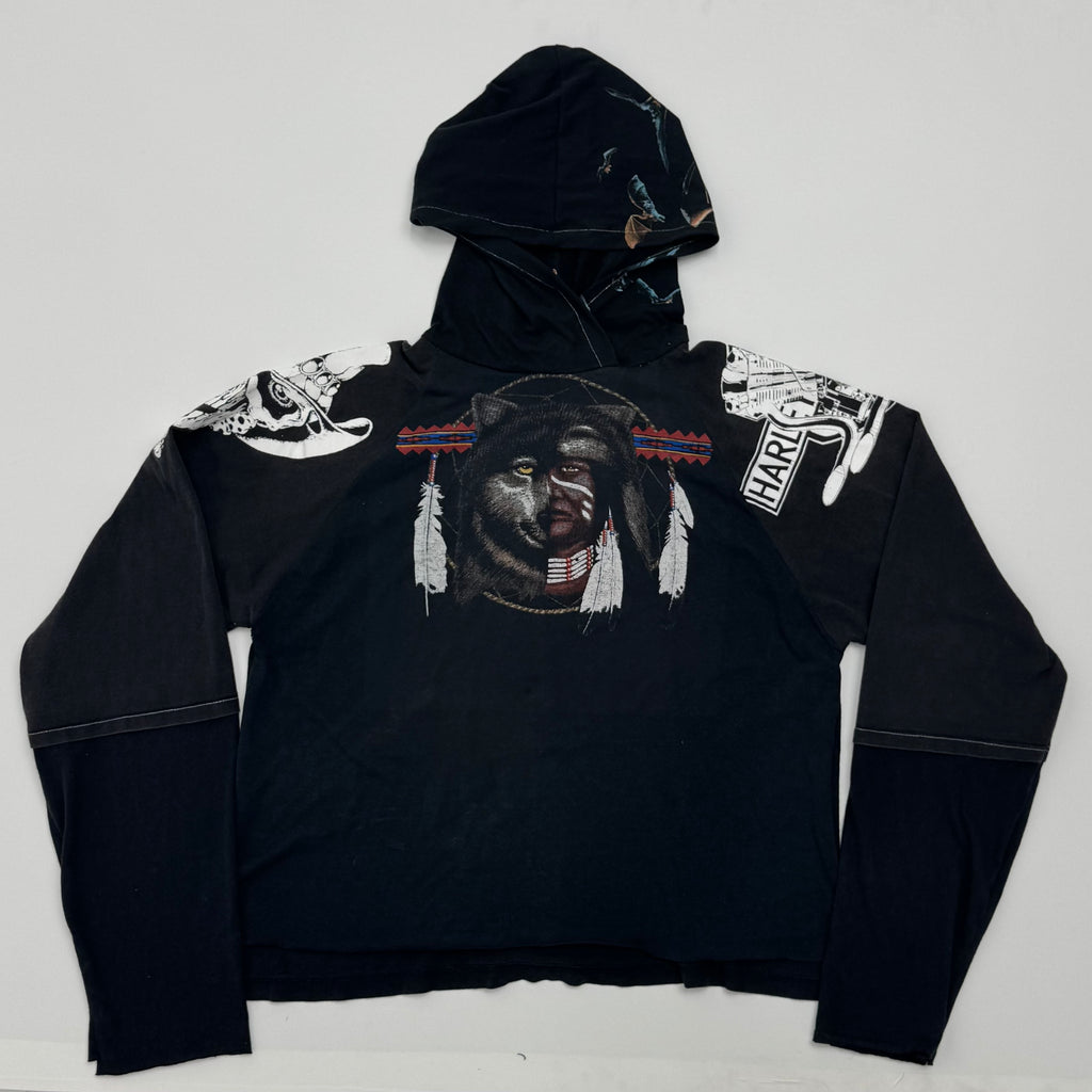 Graphic Tee Hoodie