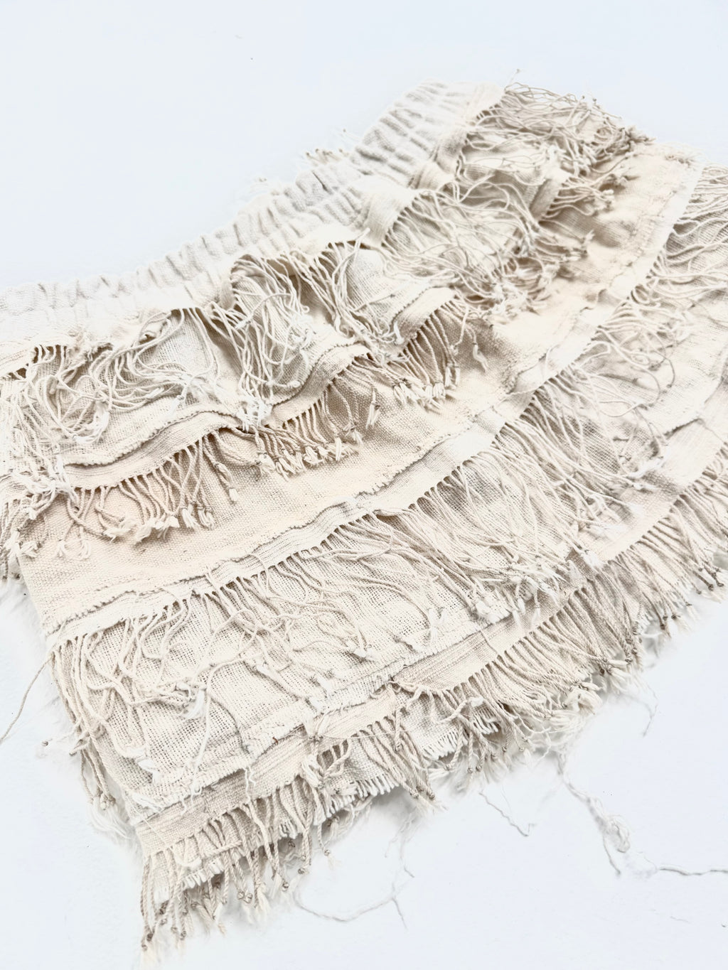 Tasseled Mini Skirt
