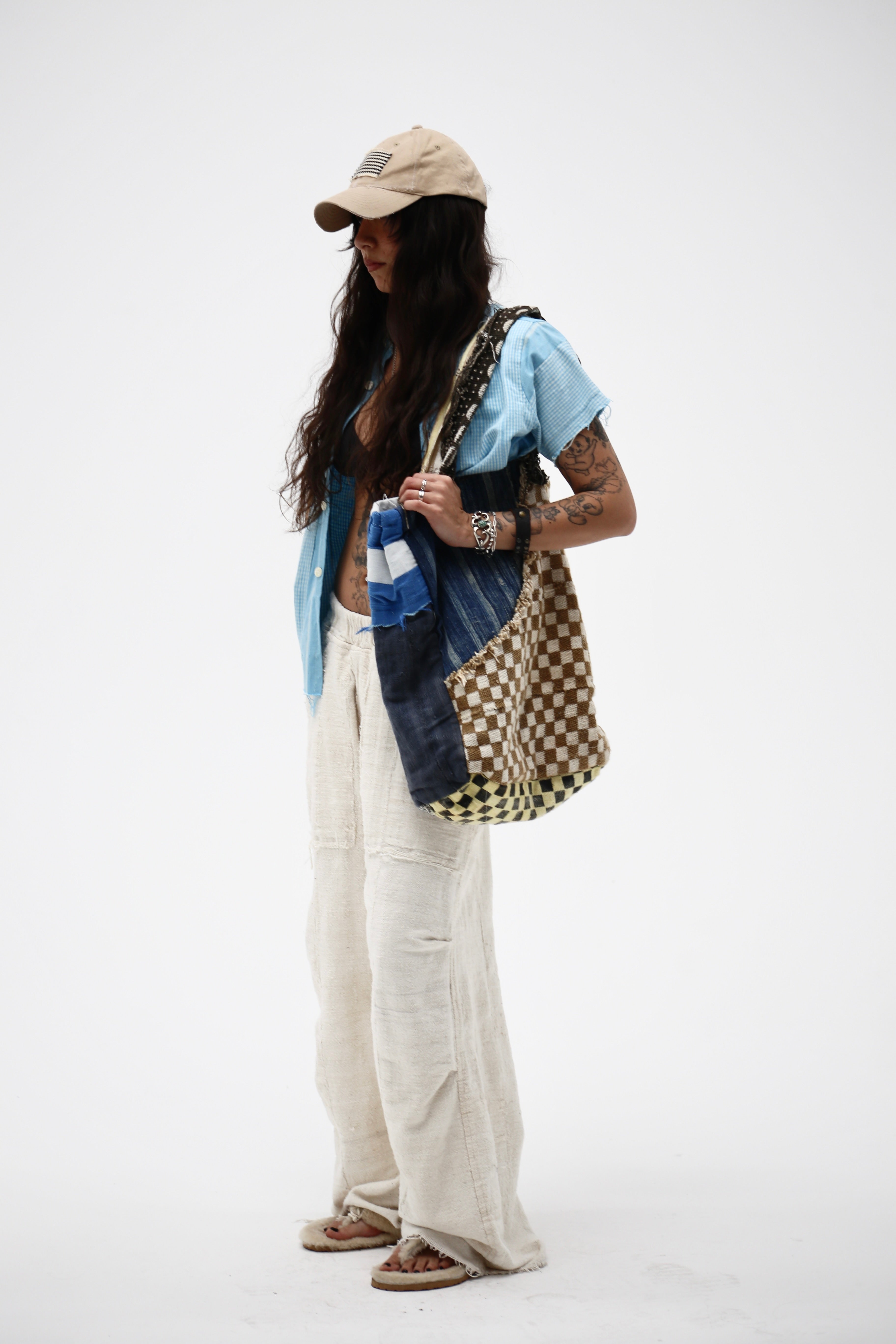 Hand Woven Cotton Lounge Pant