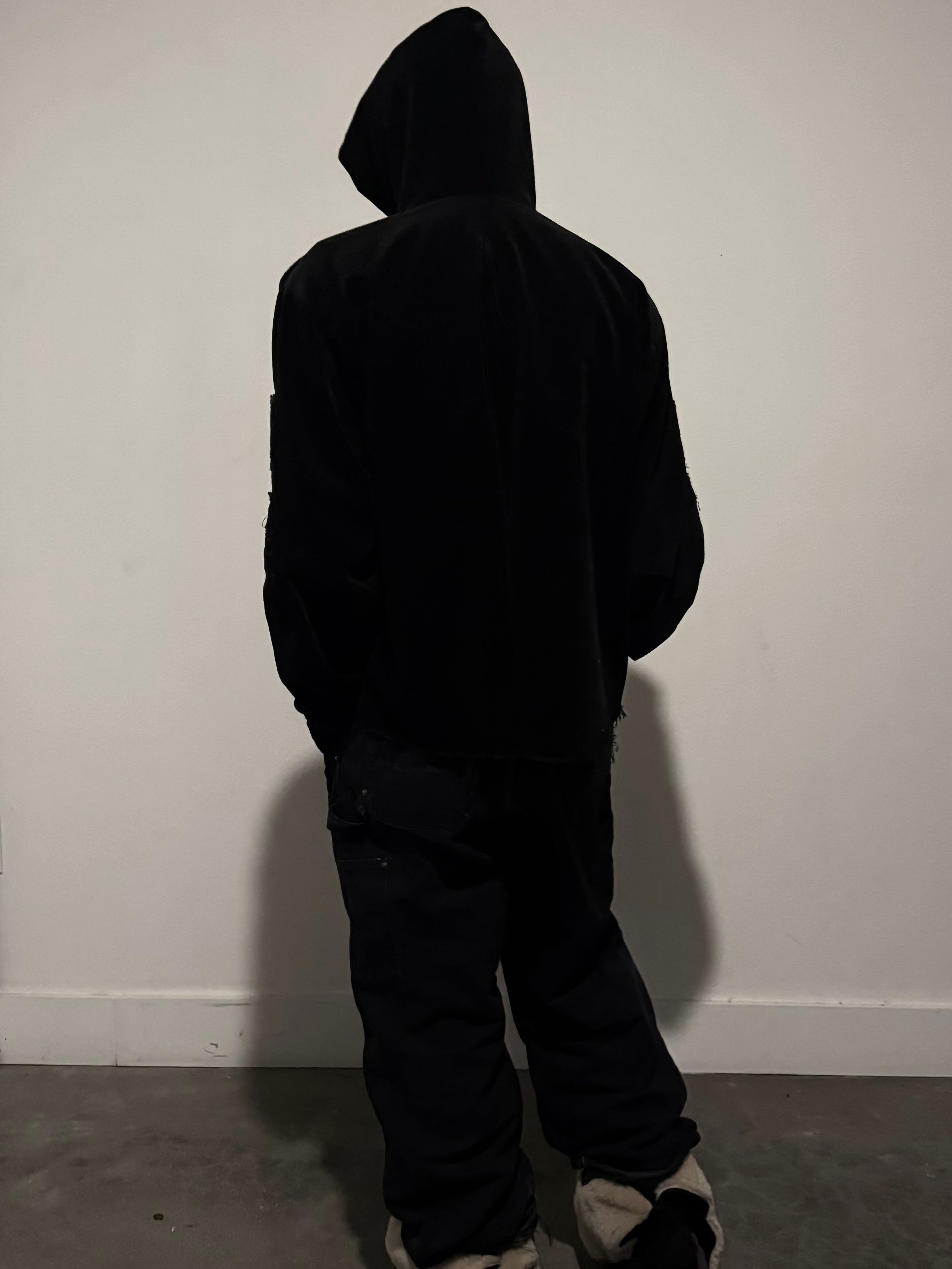 Corduroy Button up Hoodie ￼