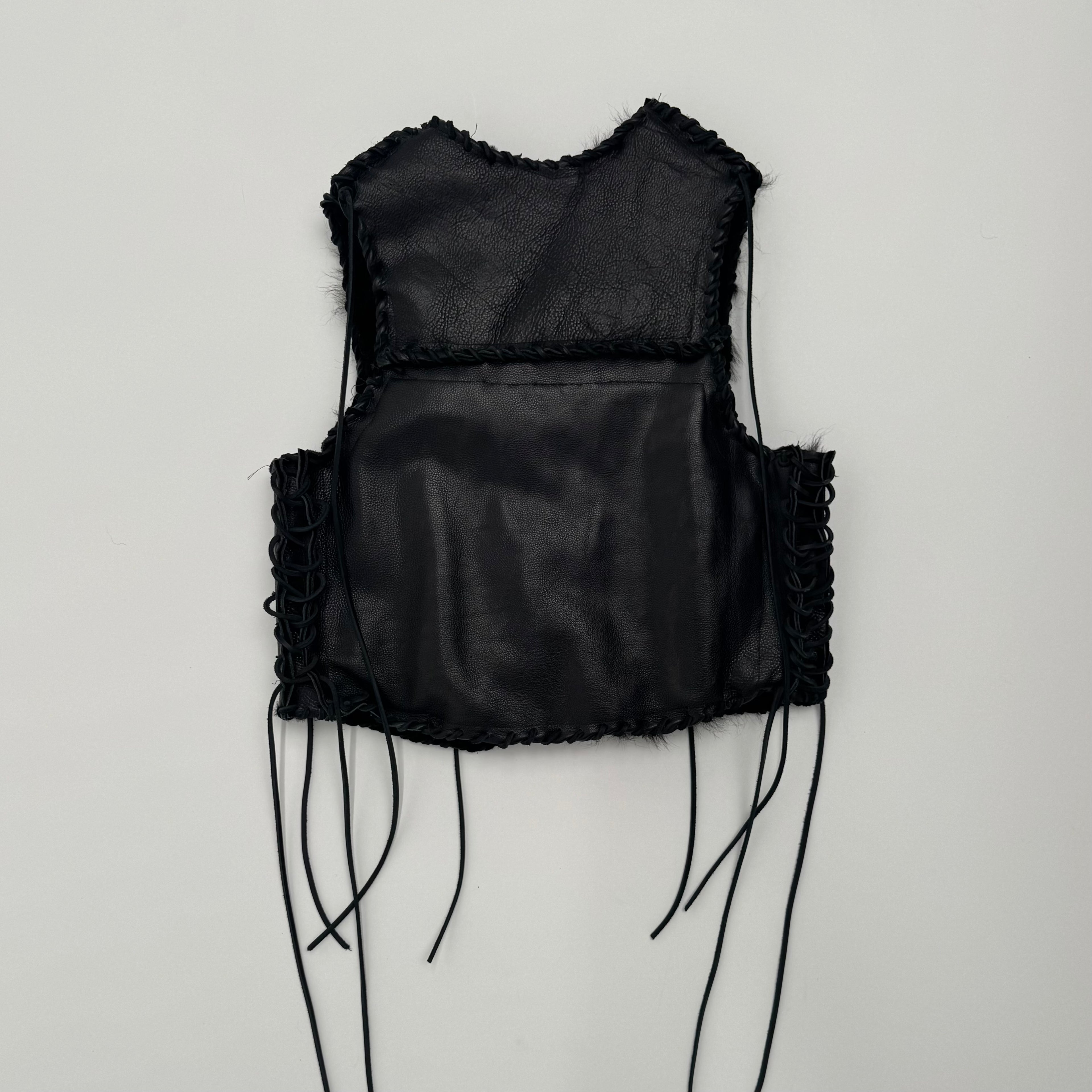 Reversible Leather vest