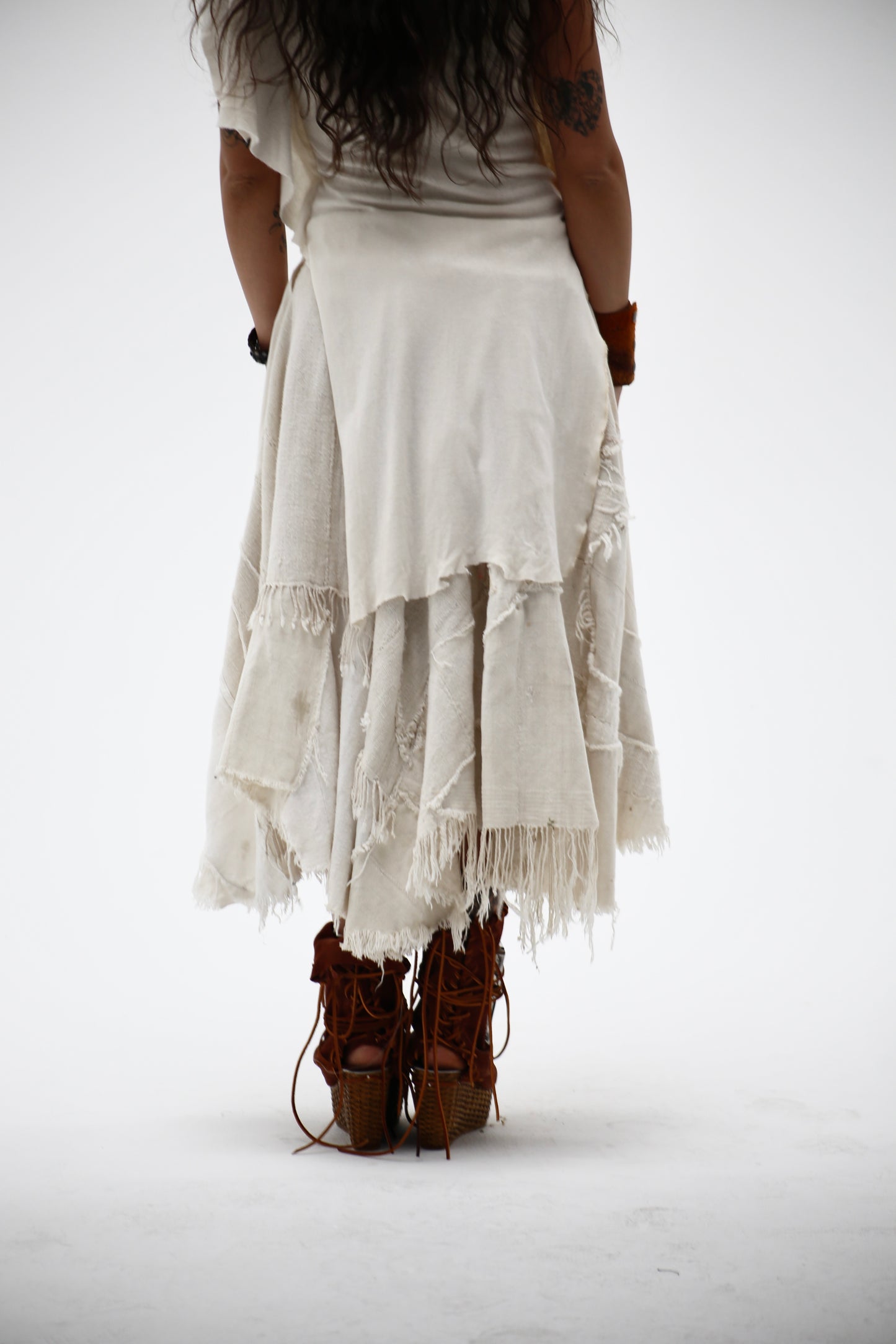 Suede Wedge