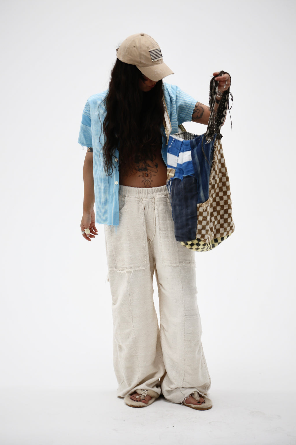 Hand Woven Cotton Lounge Pant