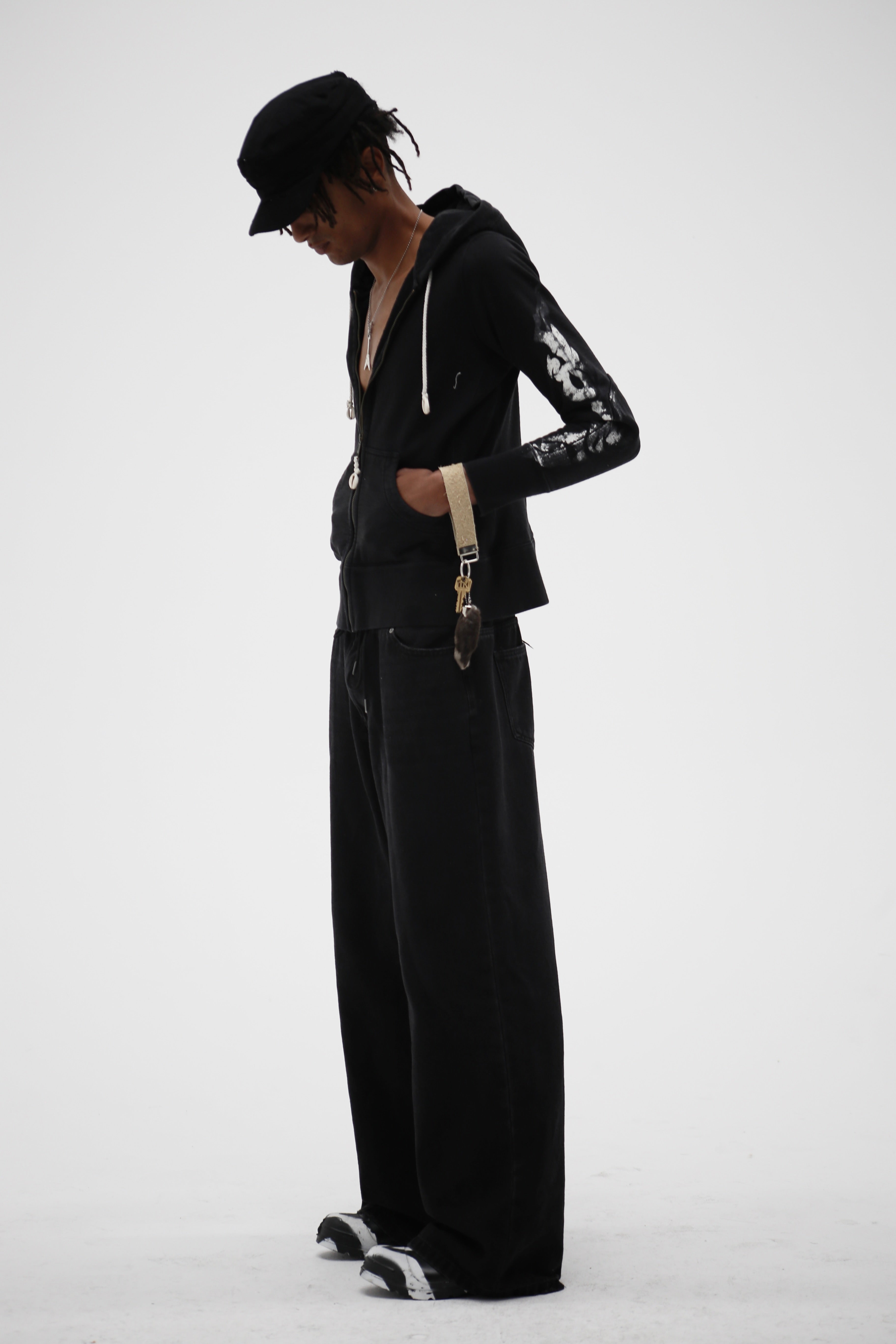 Hand Painted Zebra Rain Boot