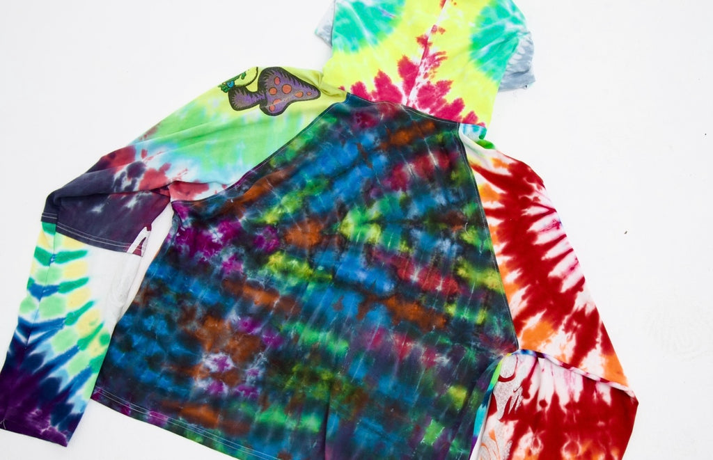 Tye Dye T-Shirt Hoodie (trip)