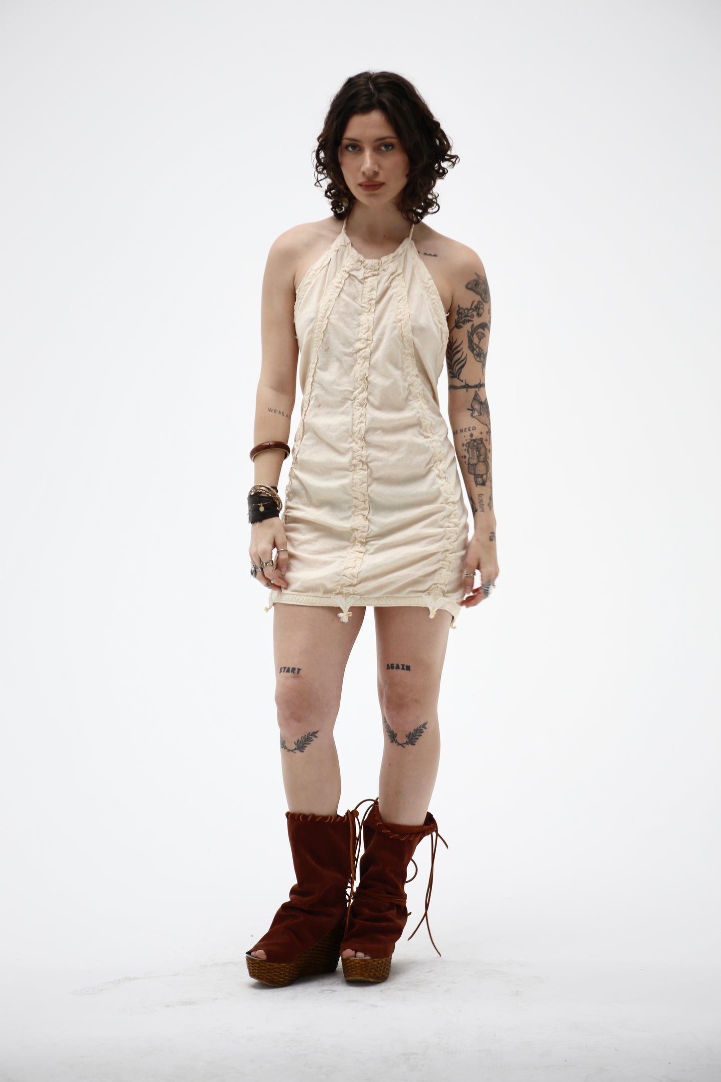 Parachute Halter Top Dress