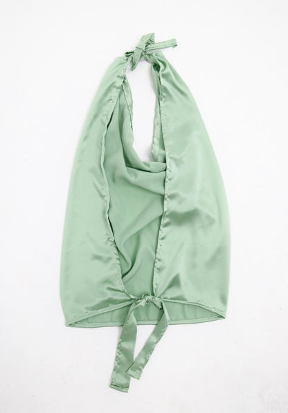 Silk Halter Top