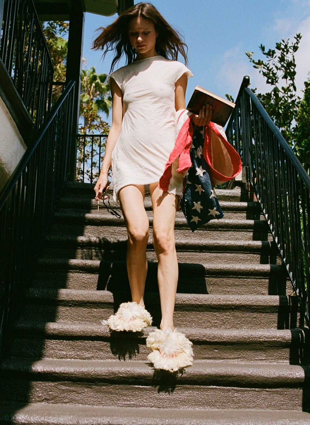 Sheepskin Flip Flop