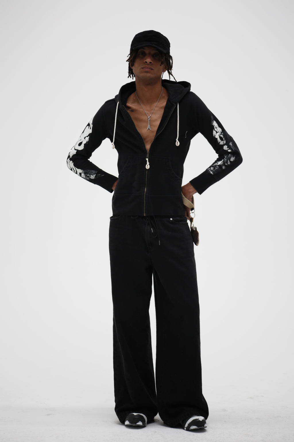 Vintage Zip up Hoodie