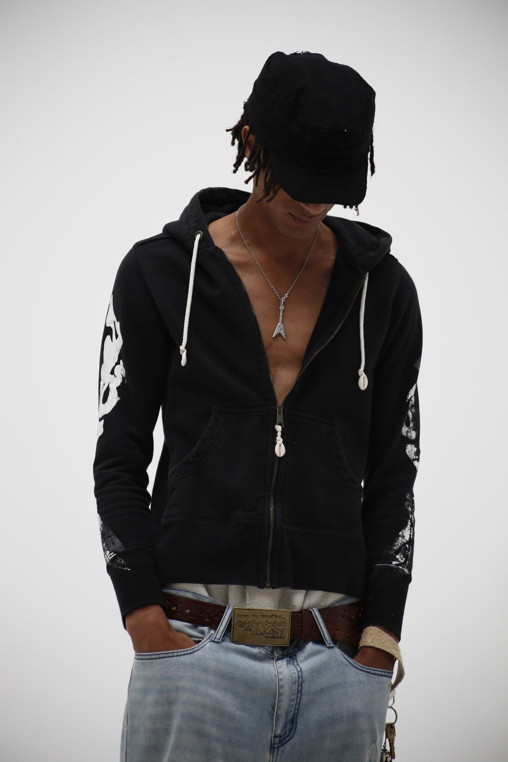 Vintage Zip up Hoodie