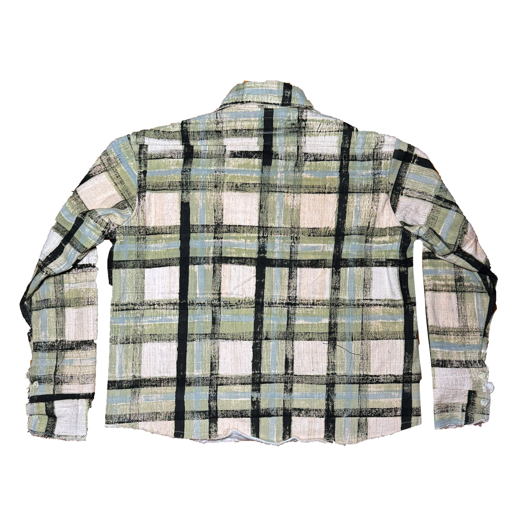 Hand Painted Flannel Jacket 001