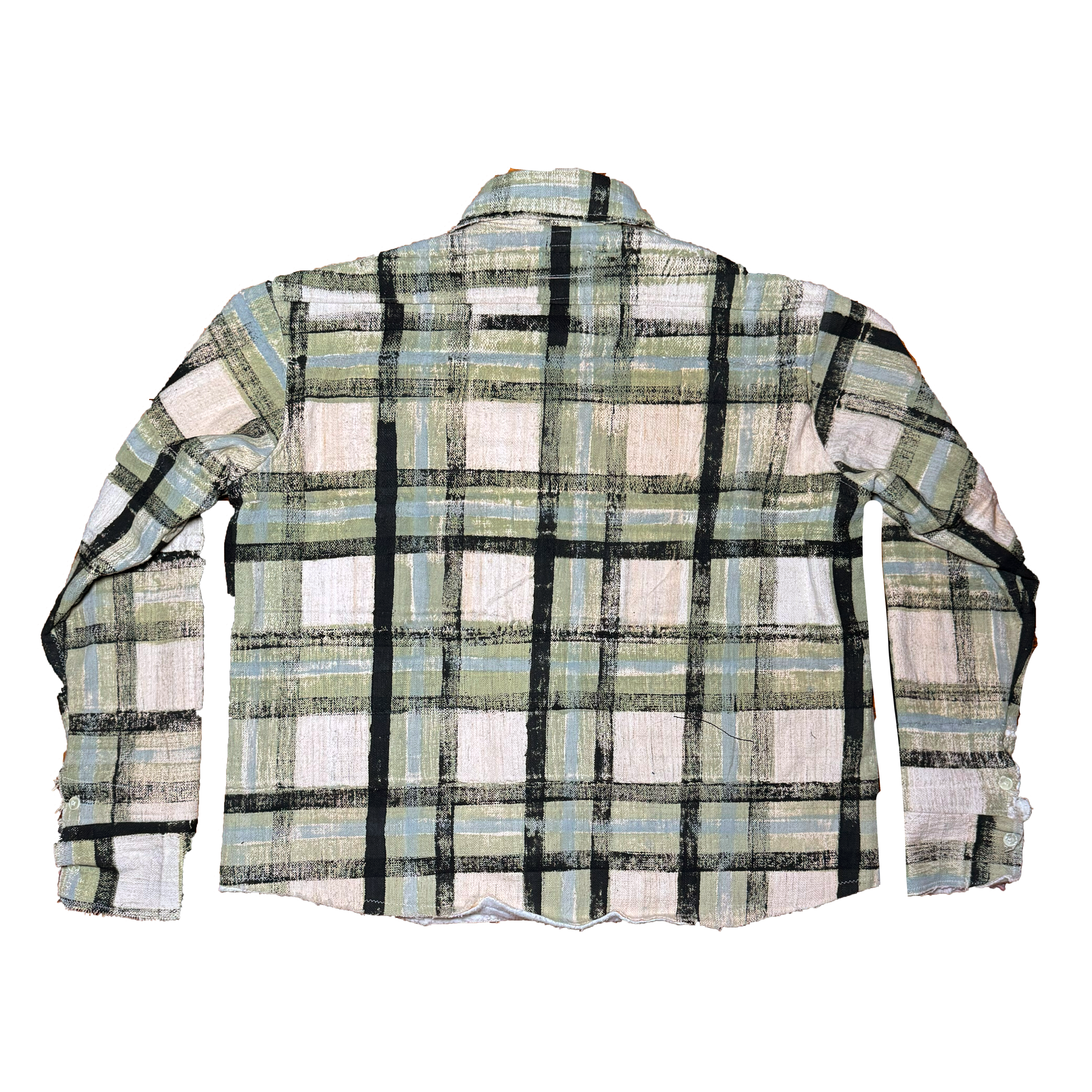 Hand Painted Flannel Jacket 001