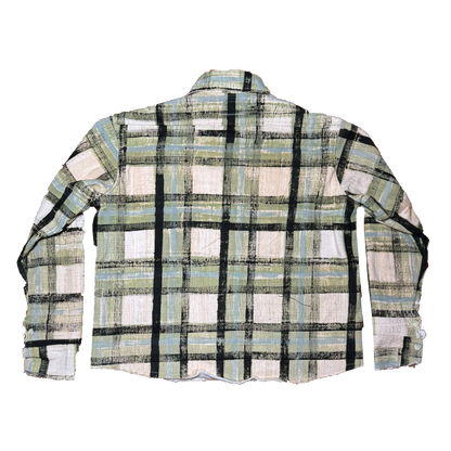 Hand Painted Flannel Jacket 001