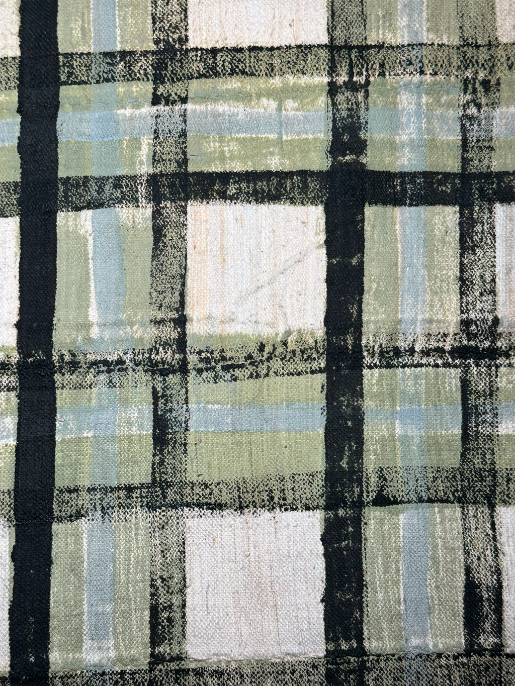 Hand Painted Flannel Jacket 001