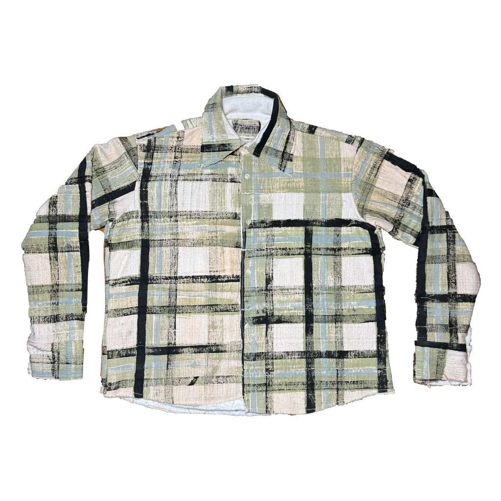 Hand Painted Flannel Jacket 001