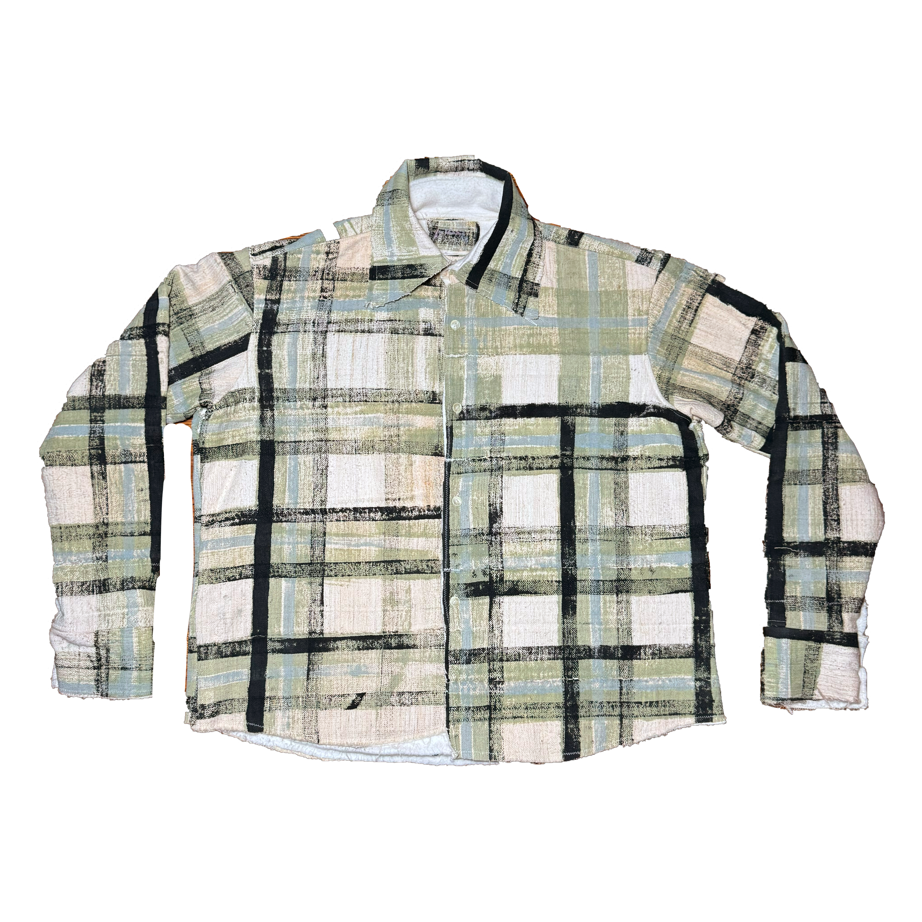 Hand Painted Flannel Jacket 001