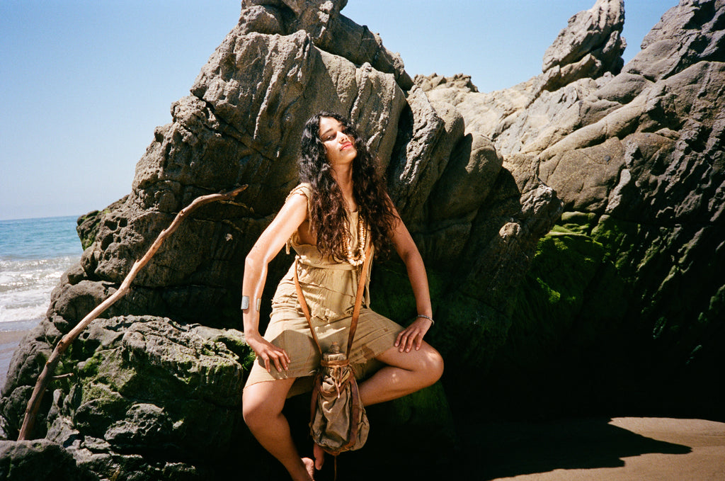 Dried seaweed dress